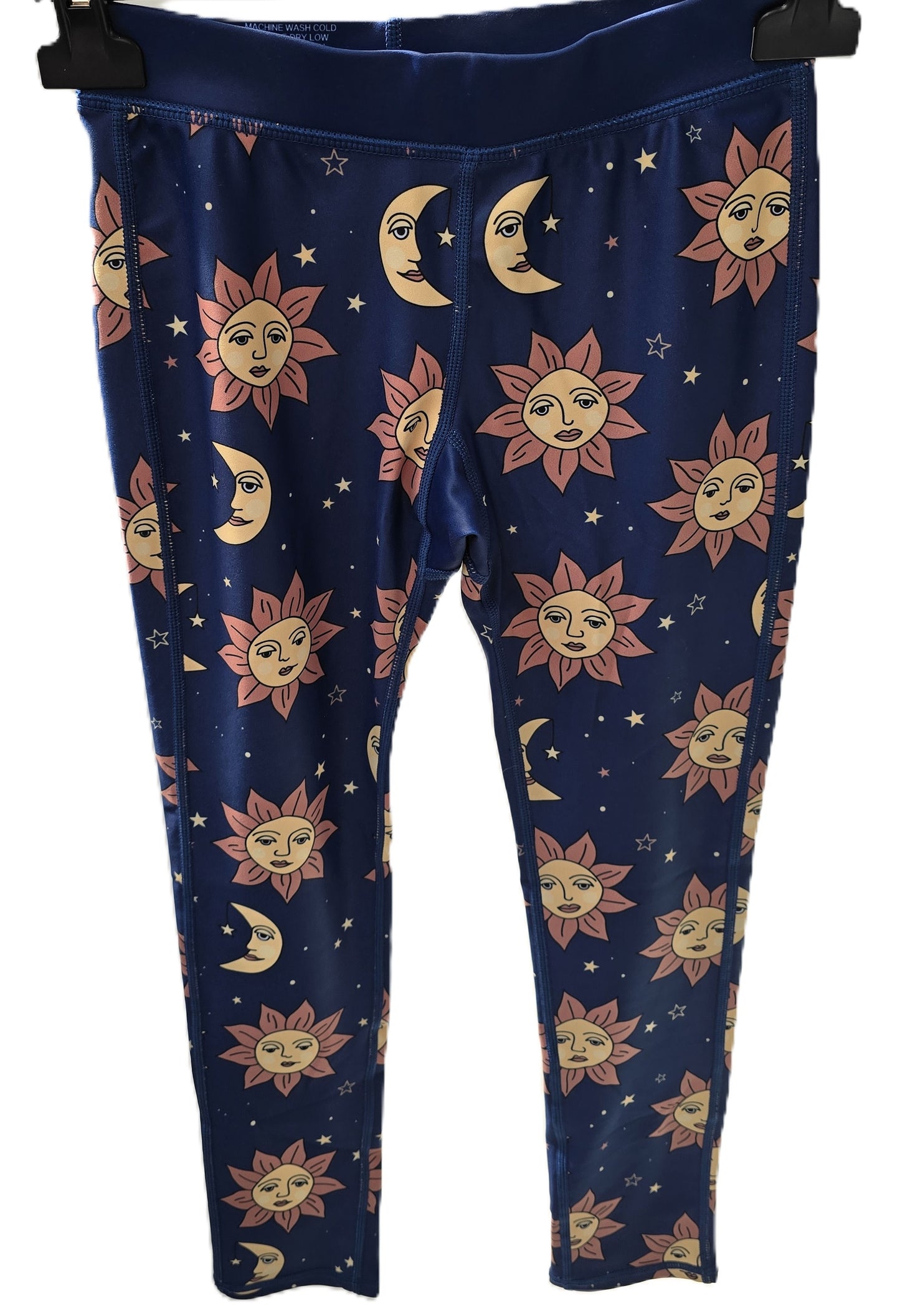 Last Chance - Sun and Moon Children's Active Leggings - 8-9 Years