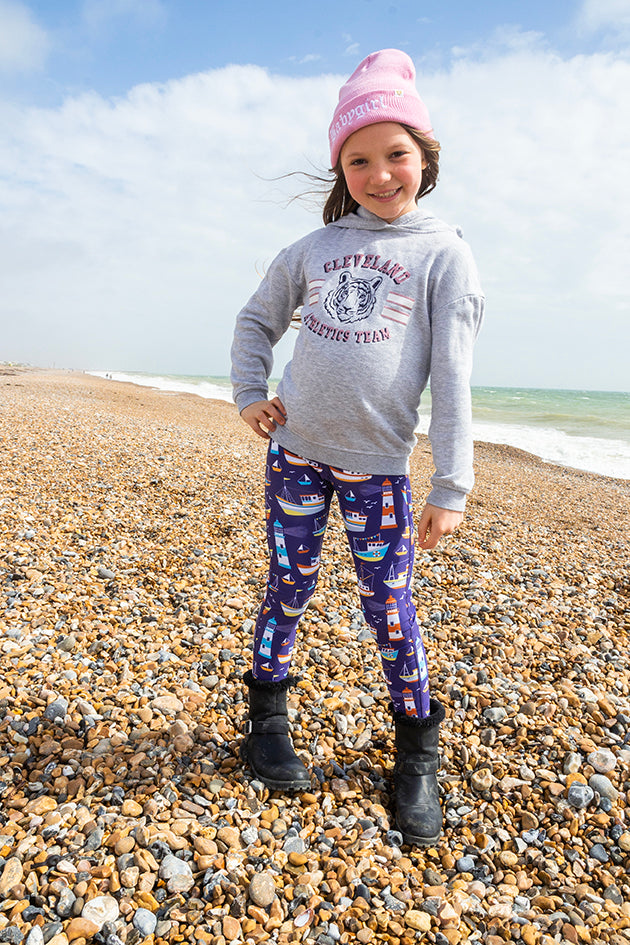 Out To Sea Children’s Active Leggings