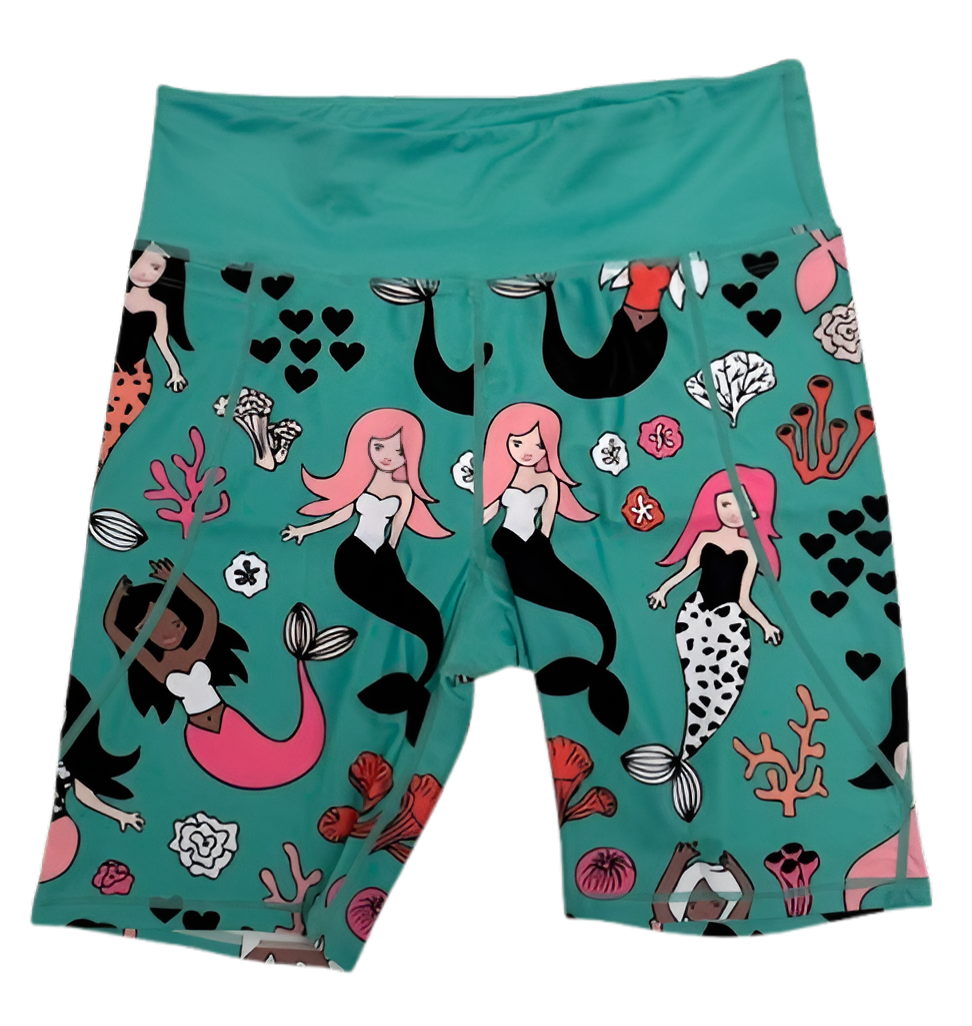 Last Chance - Mermaid Women's Active Shorts