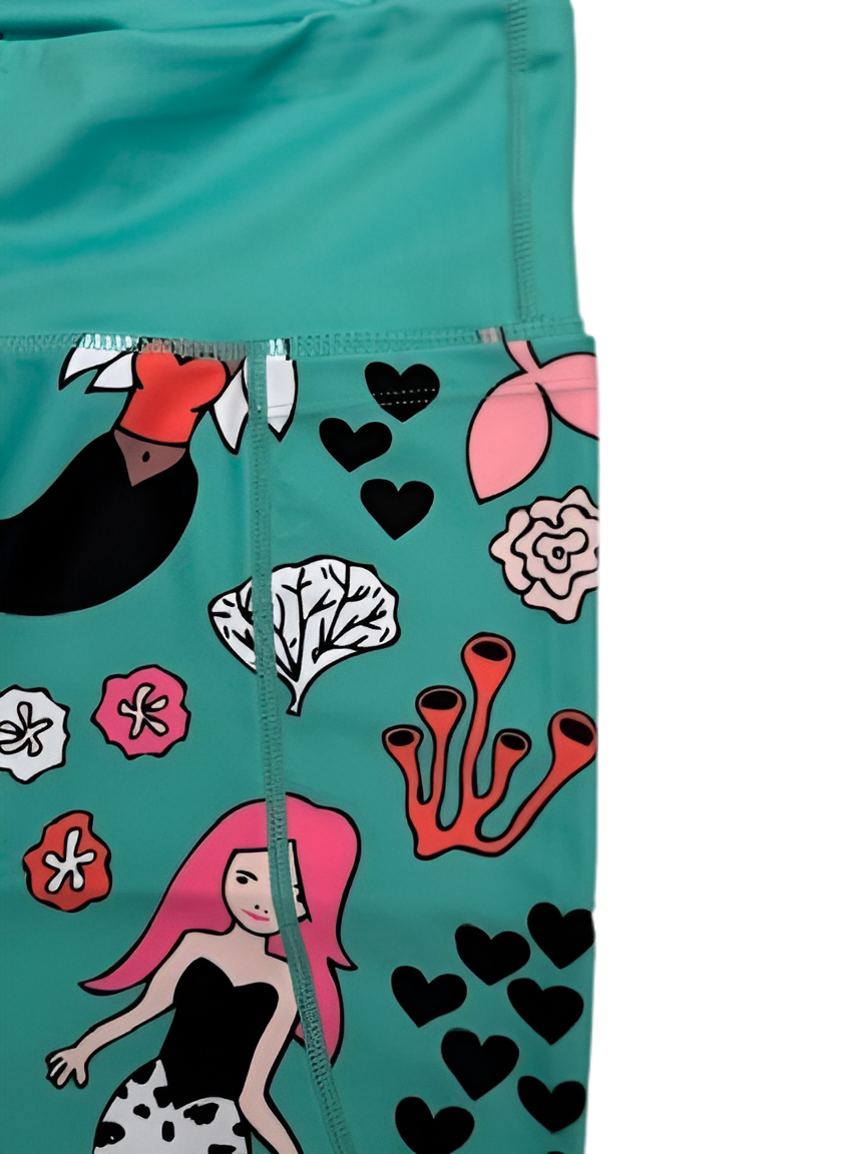 Last Chance - Mermaid Women's Active Shorts