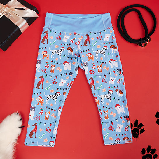 Christmas Dogs Women's Activewear Leggings