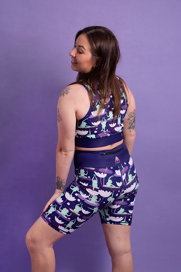Yoga Frogs Sports Bra