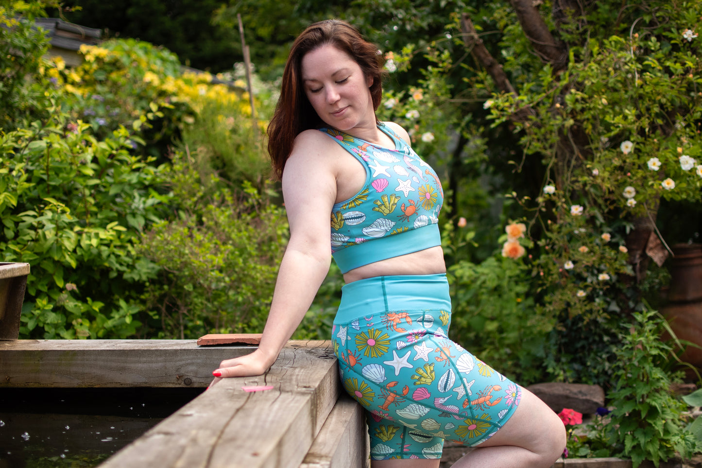 Under the Sea Women's Active Shorts