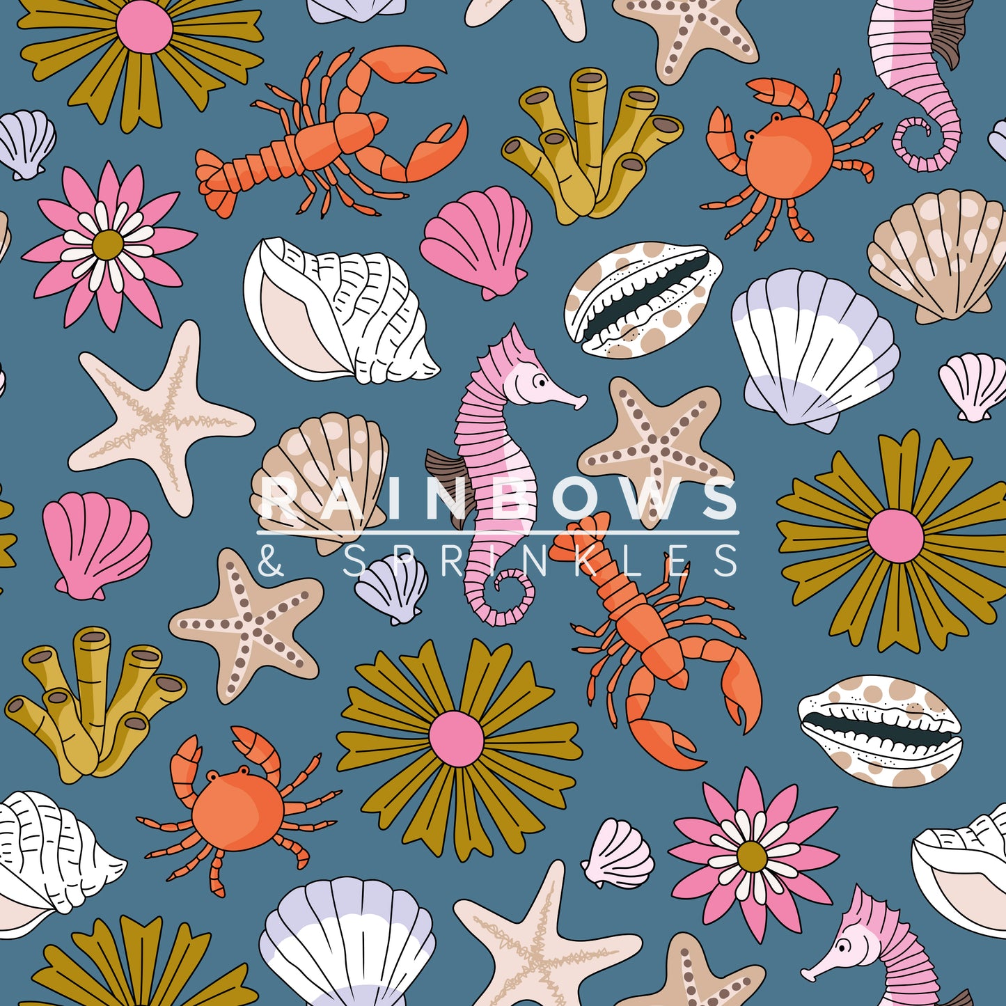 Under the Sea Women's Active Shorts