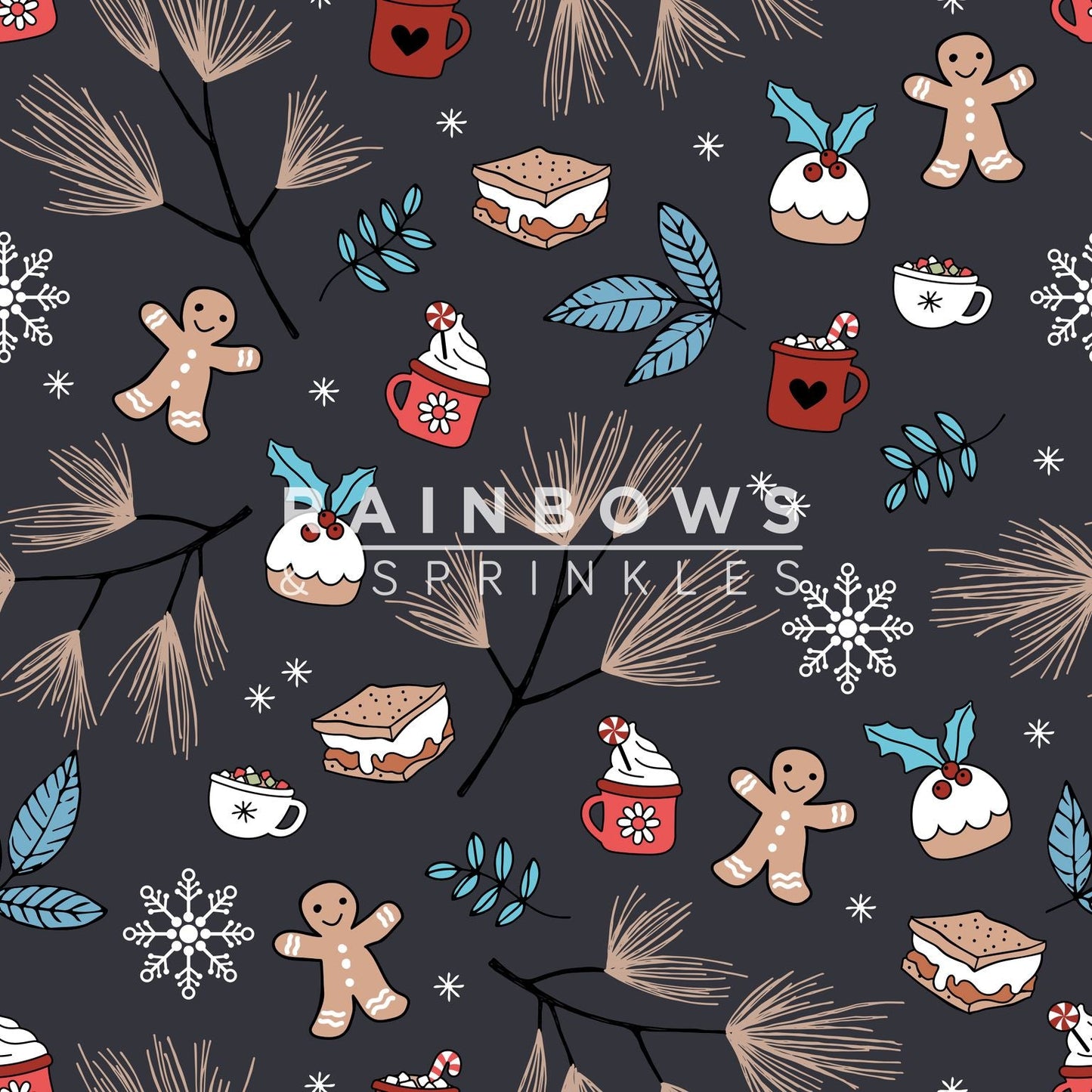 Last Chance - Christmas Treats Kid's Huggable Hoodie