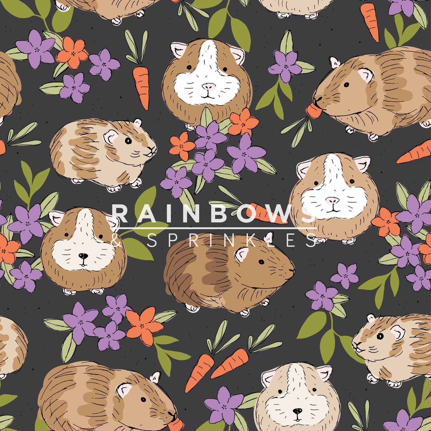 Guinea Pig Garden Women's Activewear Leggings