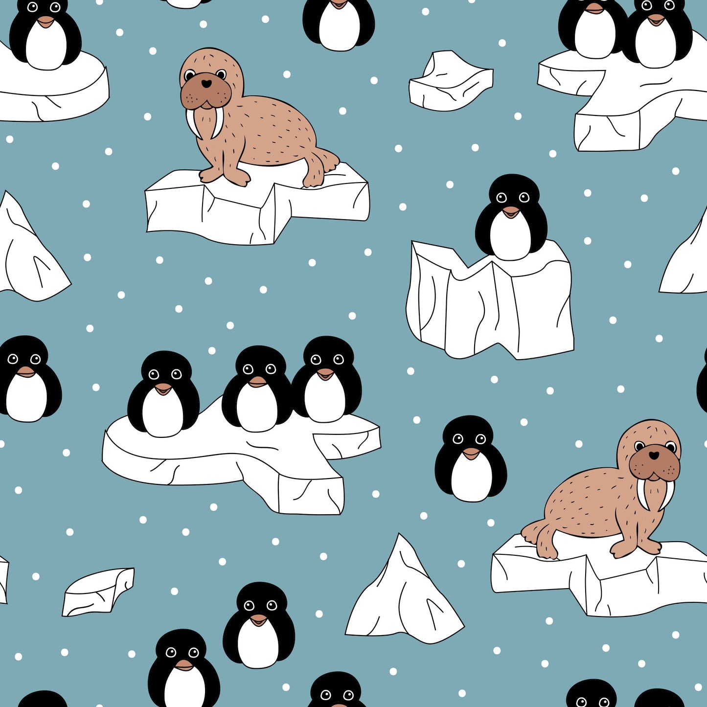 Penguin Children's Cotton Jersey Leggings