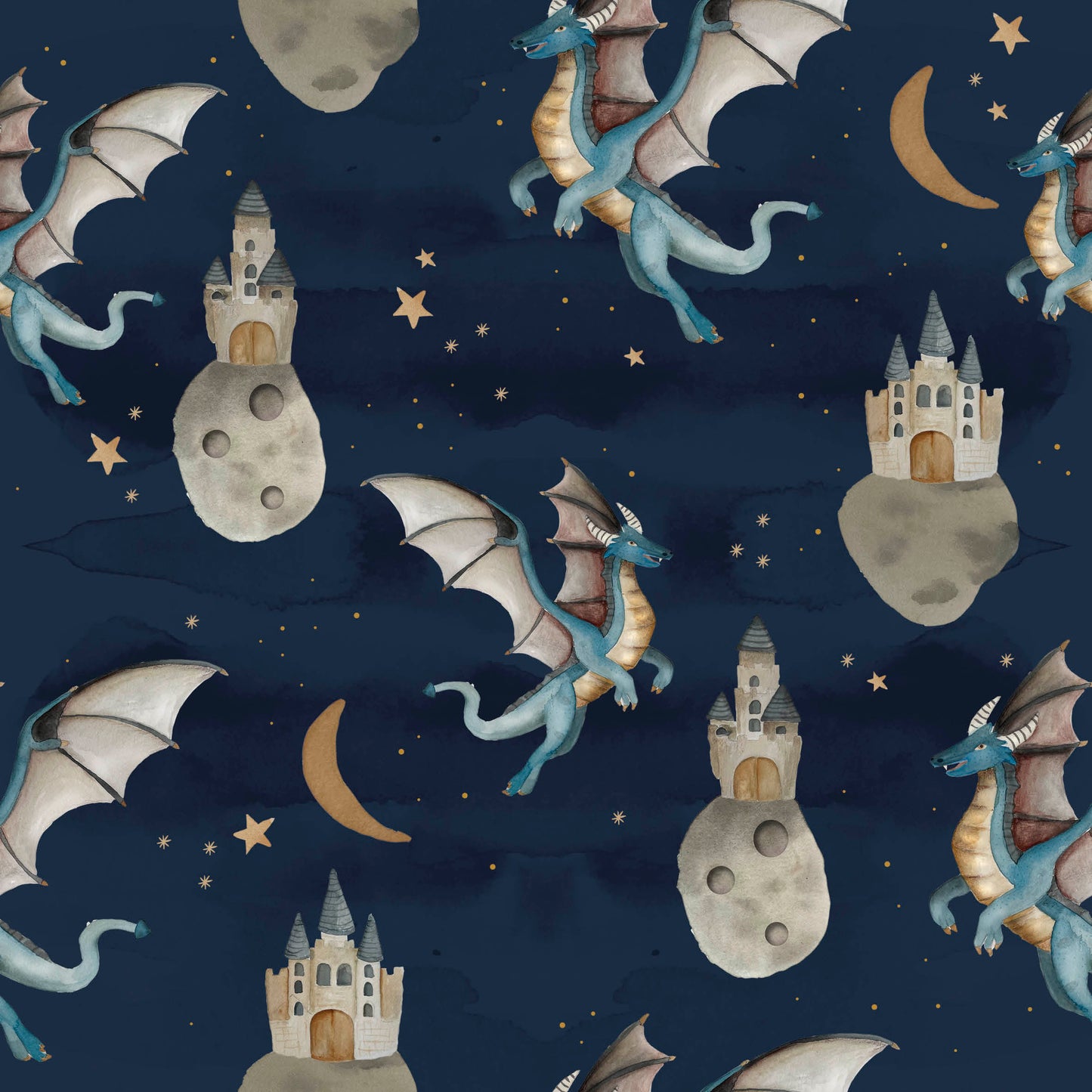 Dragon Children's Cotton Jersey Leggings