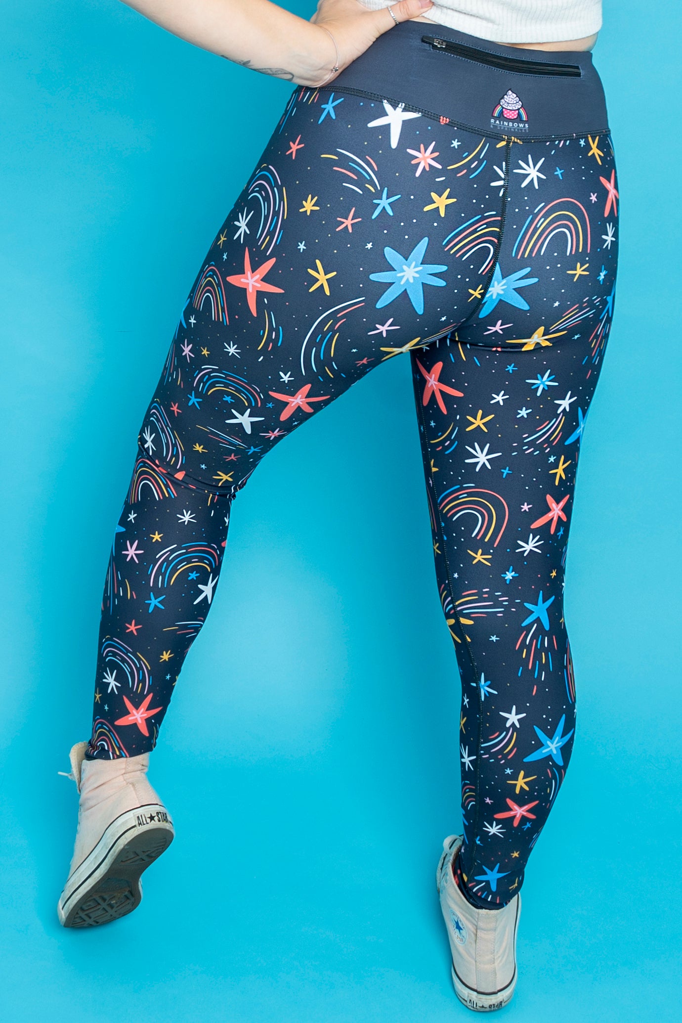 Shooting Stars Women's Activewear Leggings - Tall 33 inside leg – Rainbows  & Sprinkles