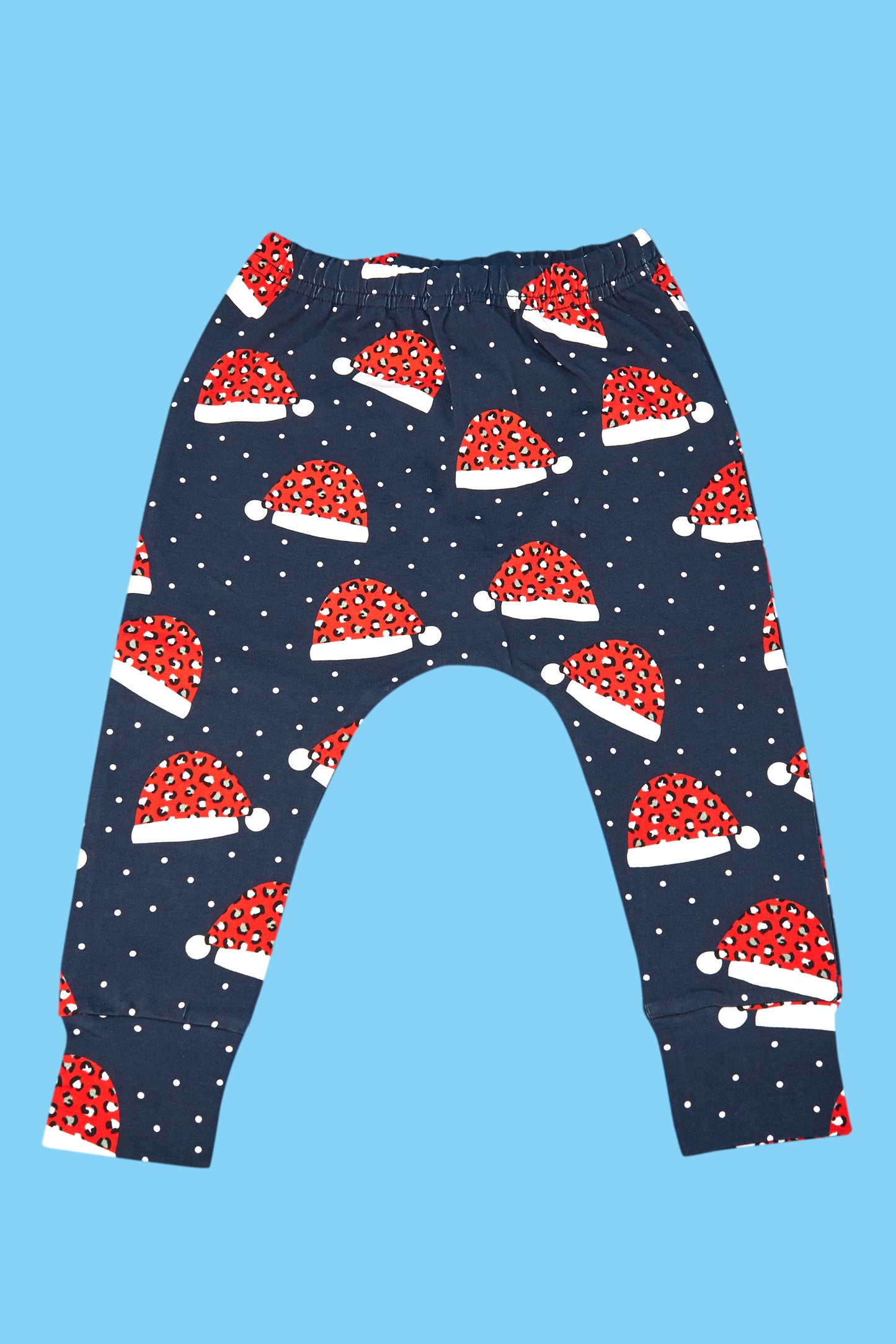 Christmas Hat Children's Cotton Jersey Leggings