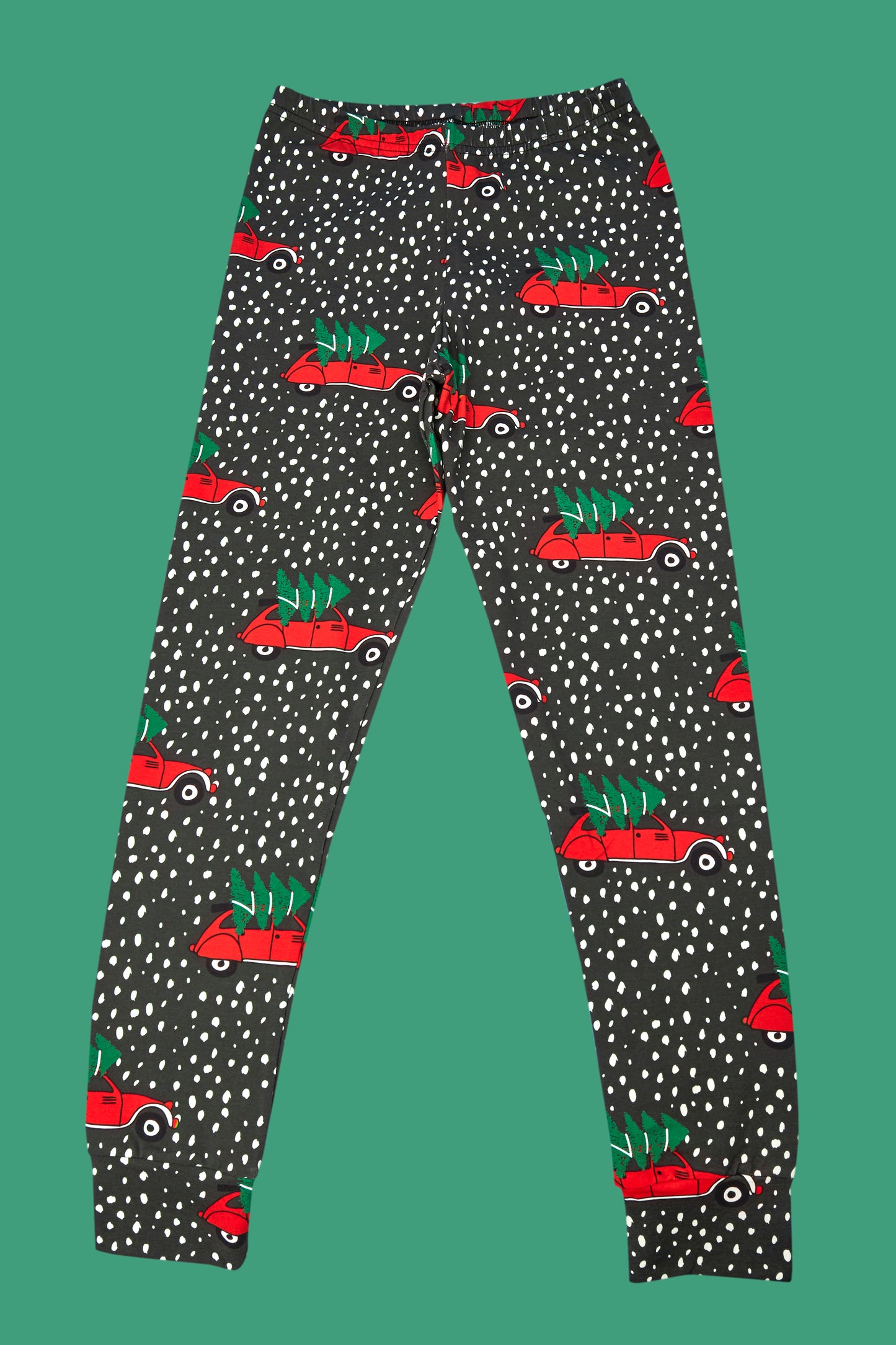 Christmas Cars Children's Cotton Jersey Leggings