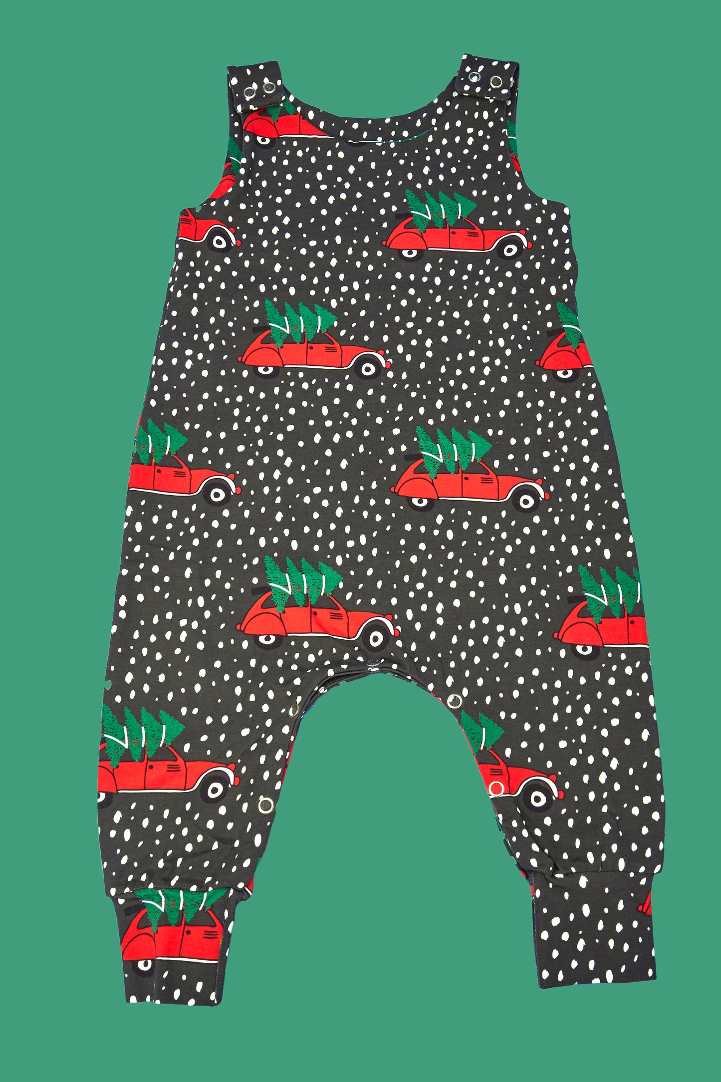 Christmas Cars Dungarees