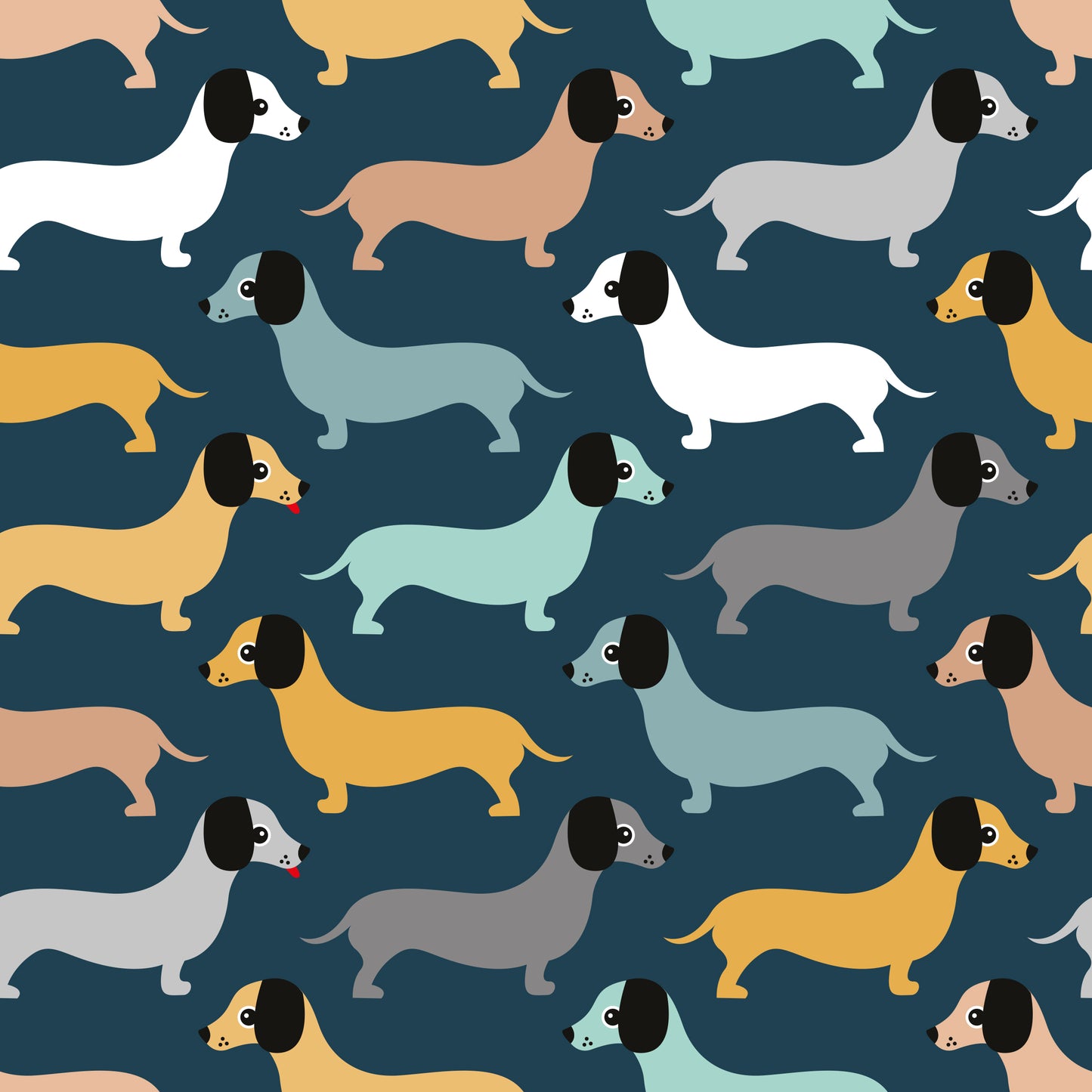 Dachshund Children's Cotton Jersey Leggings