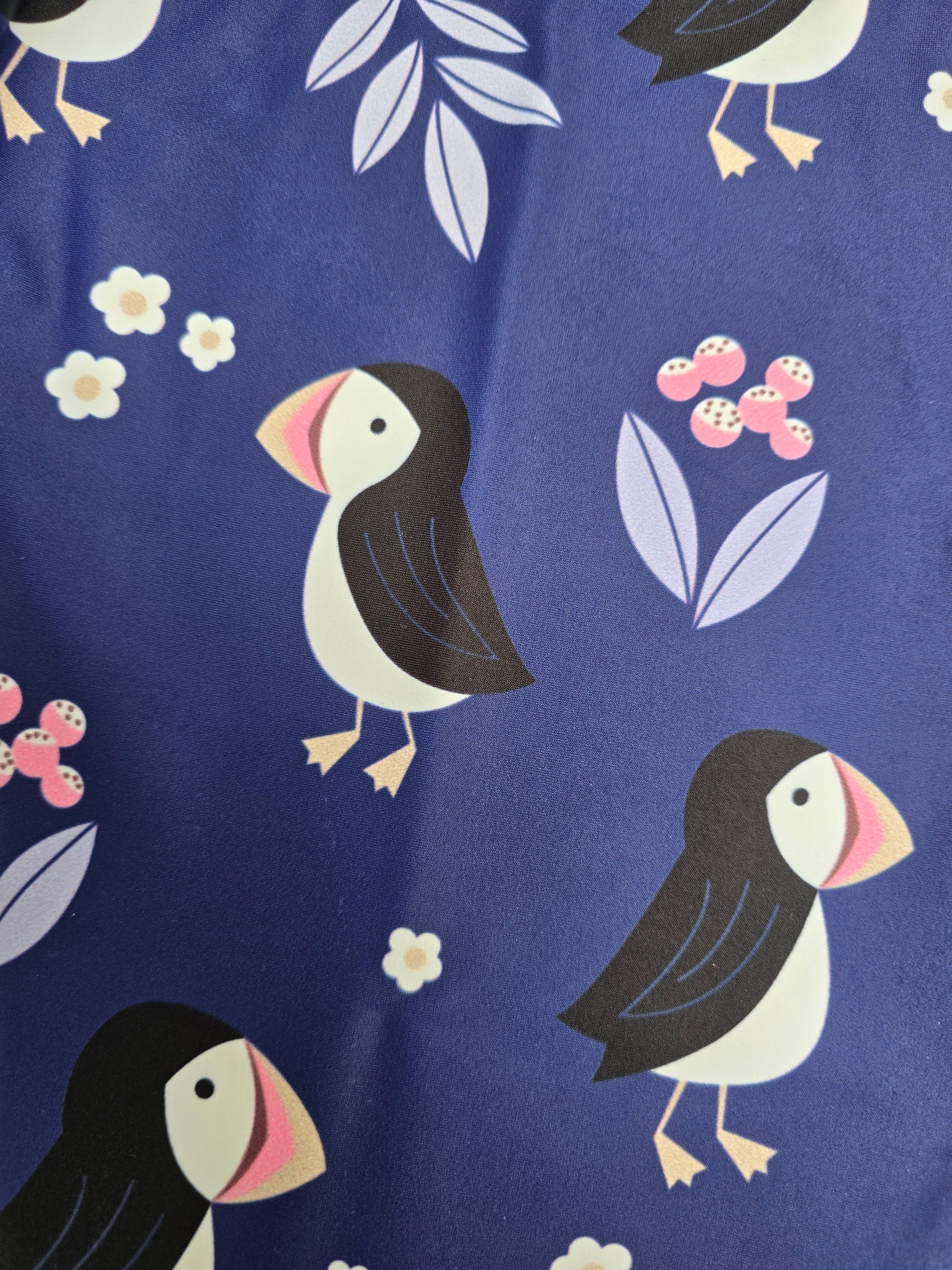 Navy Puffin Women's Activewear Leggings