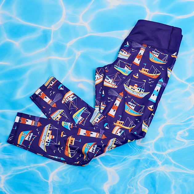 Out To Sea Women's Activewear Leggings