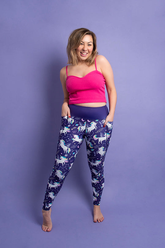 Unicorn Cosmos Women's Activewear Leggings