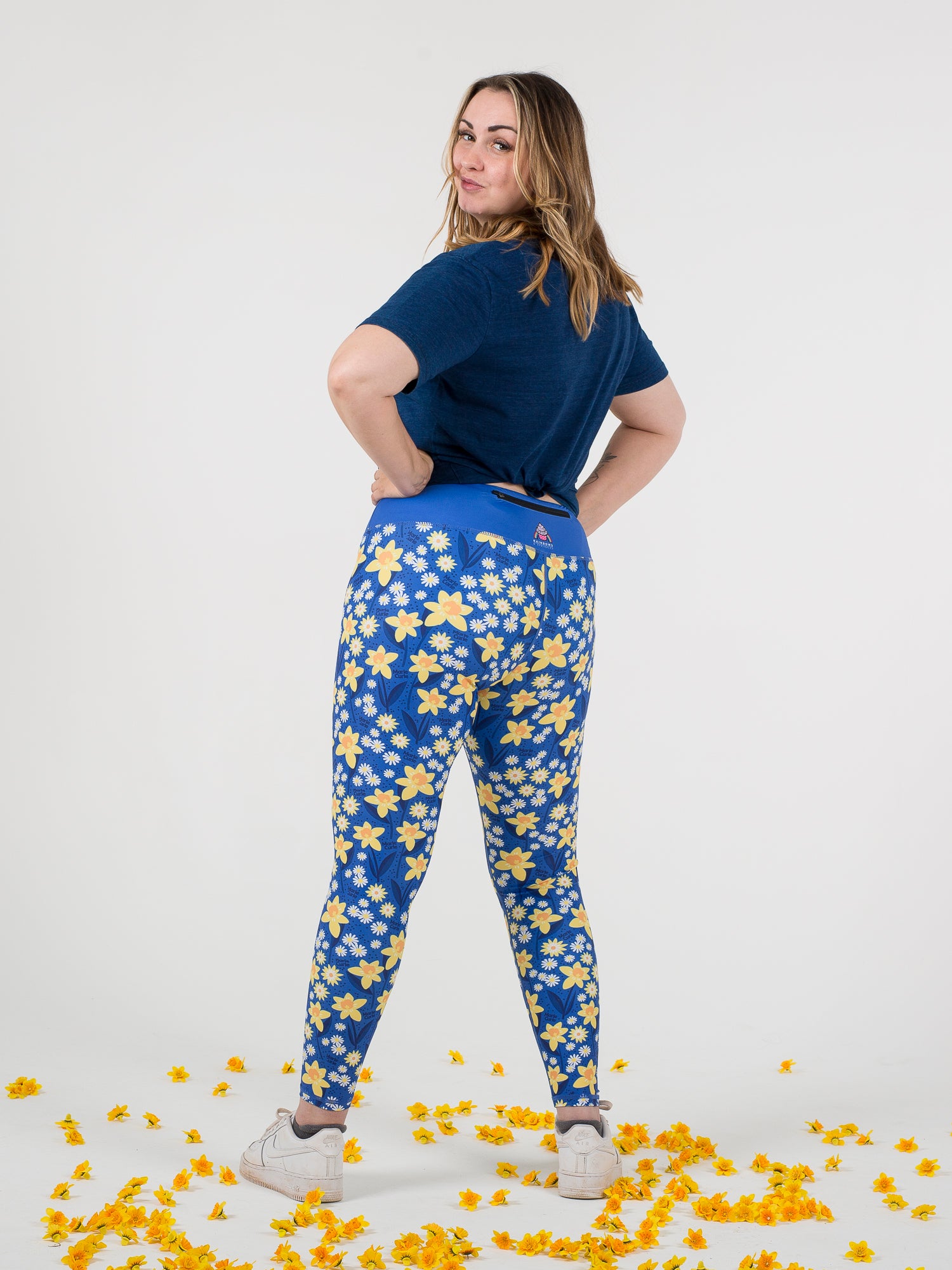 Marie Curie Daffodil Women's Activewear Leggings