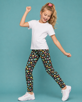 80s Shapes Children's Active Leggings