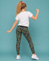 80s Shapes Children's Active Leggings
