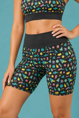 80s Shapes Women's Active Shorts