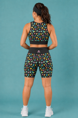 80s Shapes Women's Active Shorts