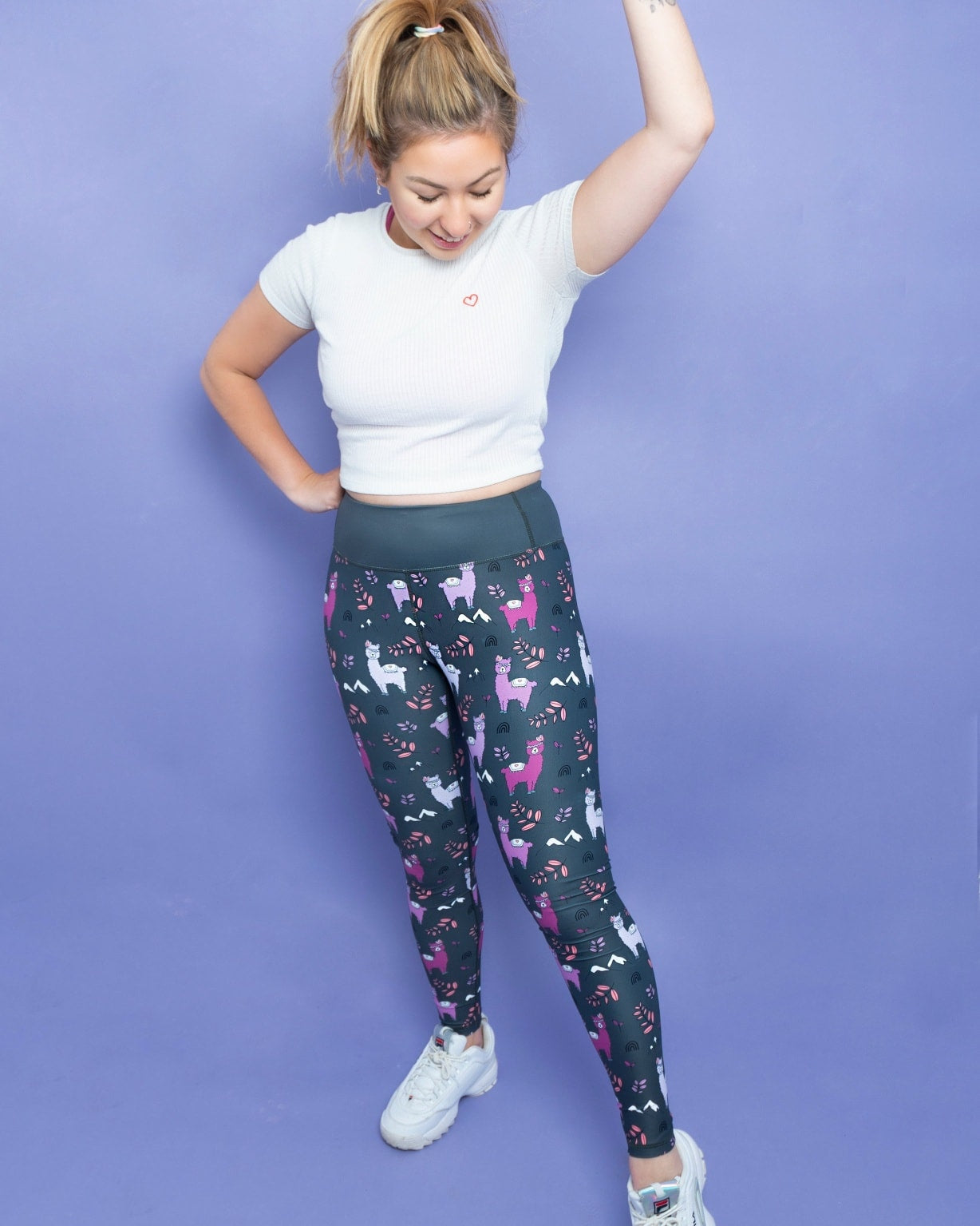 Alpaca Women's Activewear Regular Leggings - Size 24-26