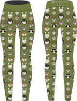 Forest Friends Children's Active Leggings