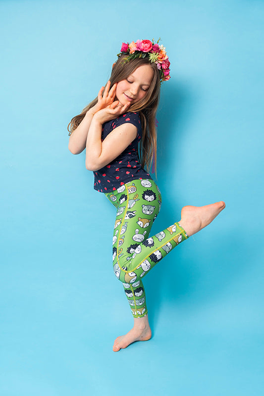 Forest Friends Children's Active Leggings