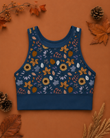 Autumn Dreaming & Sunflower Sports Bra