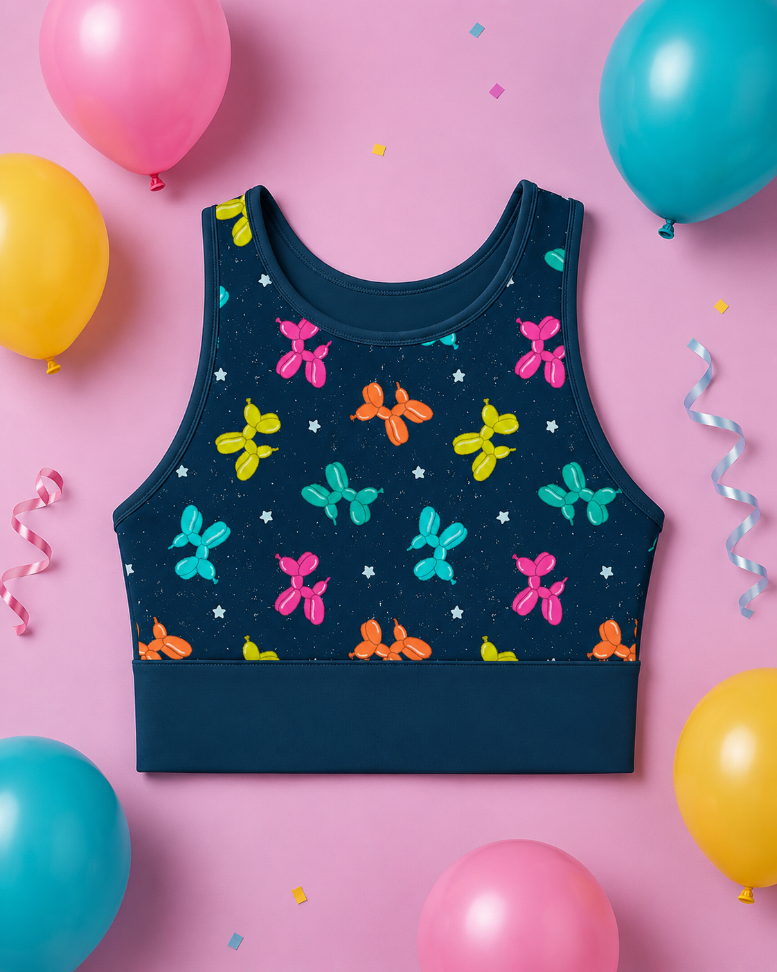 Balloon Dogs Sports Bra