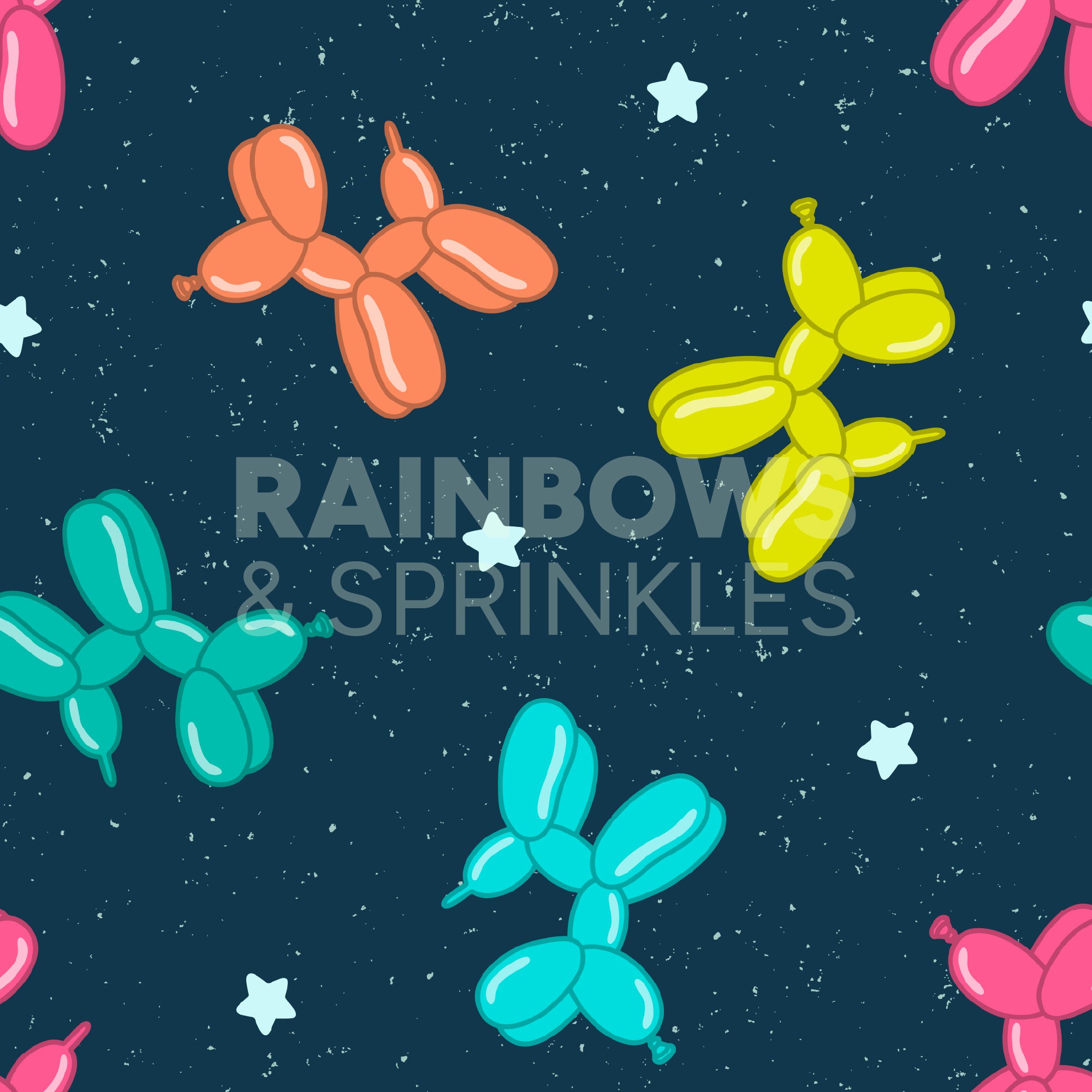 Balloon Dogs Sports Bra