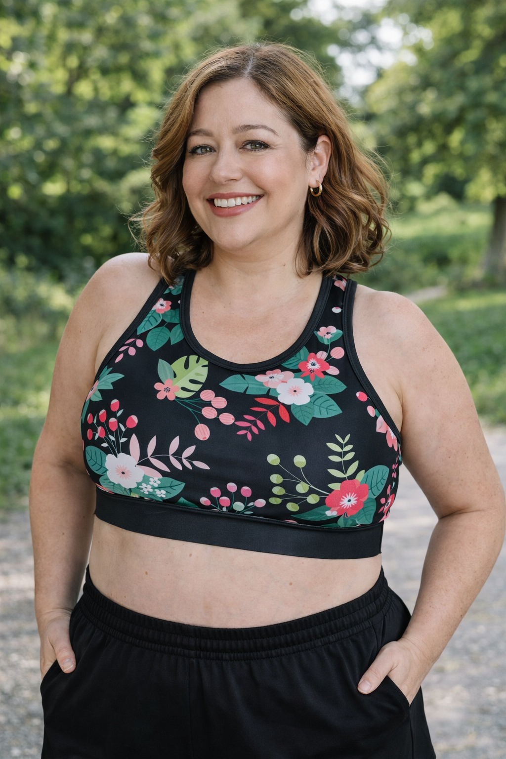 Last Chance - Blossom Sports Bra - Size 6-8