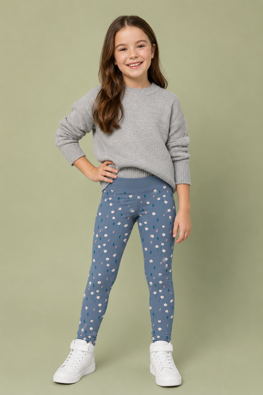Blue Meadow Children's Active Leggings
