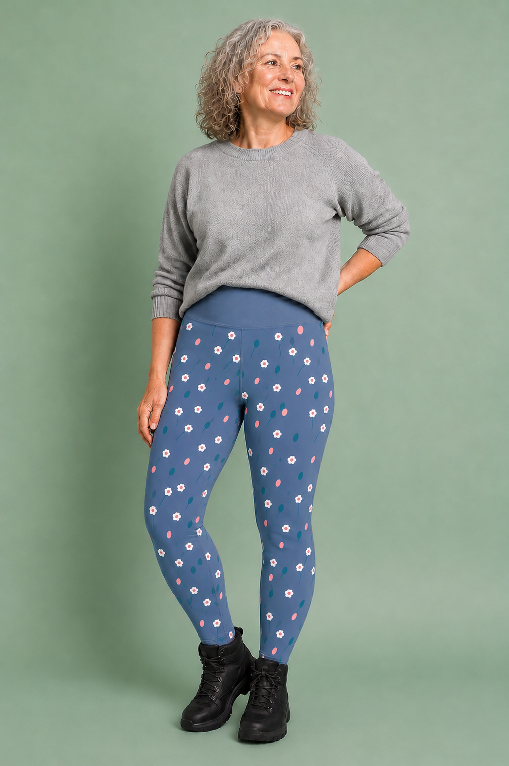 Blue Meadow Women's Activewear Leggings
