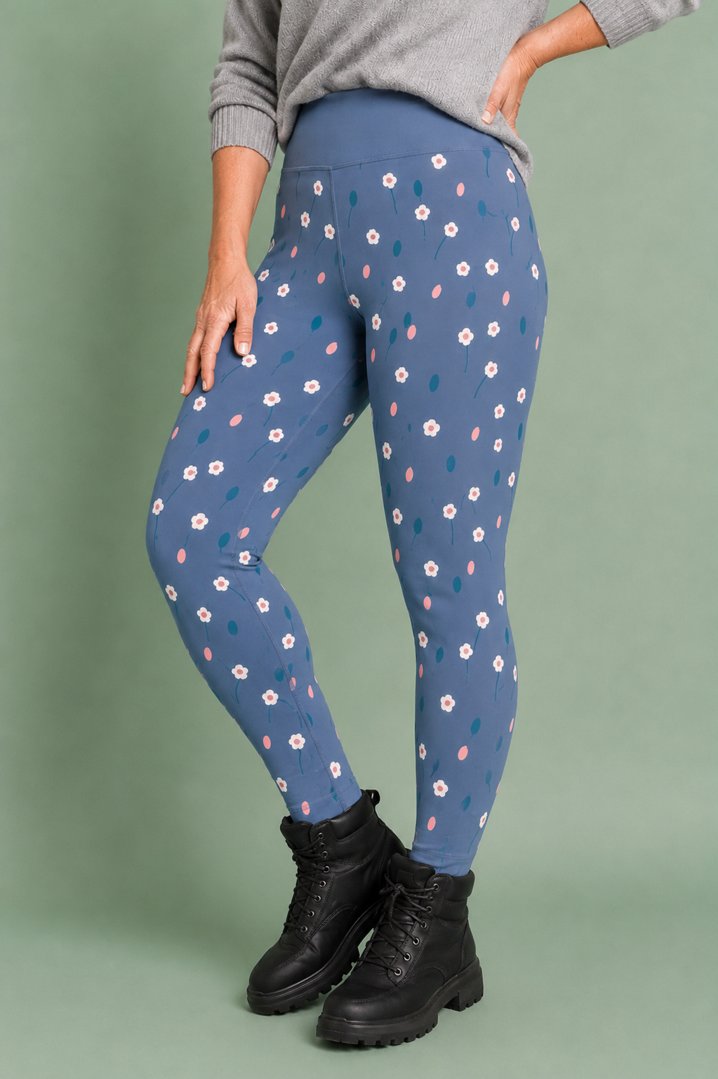 Blue Meadow Women's Activewear Leggings