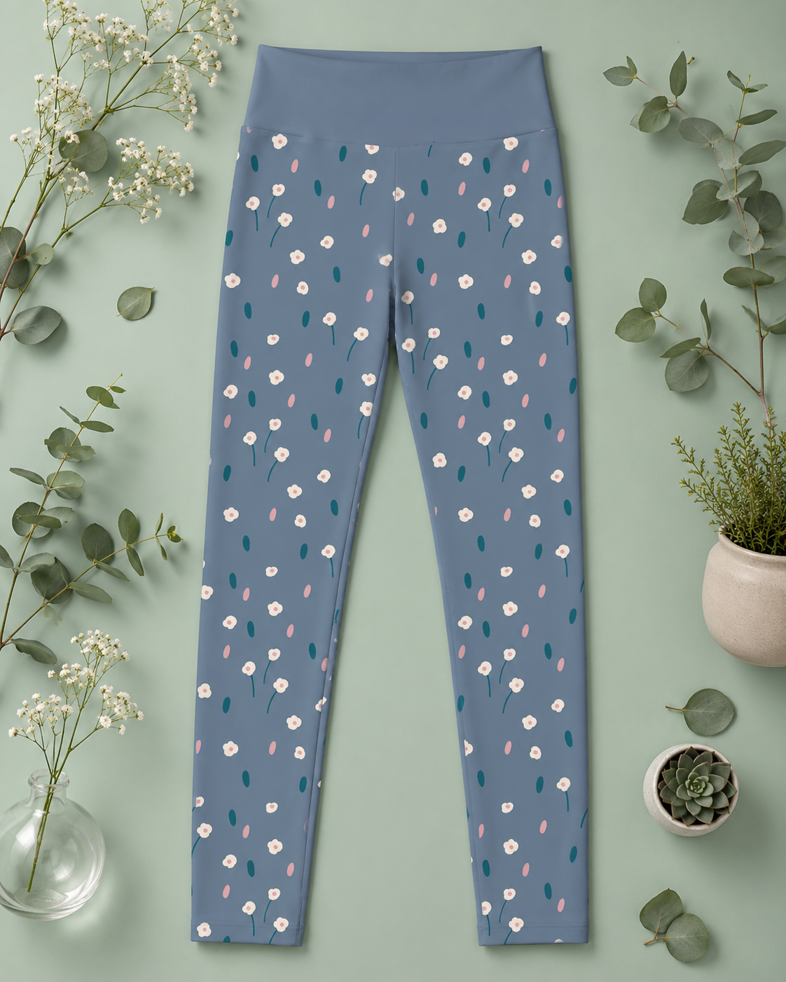Blue Meadow Women's Activewear Leggings