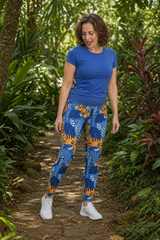 Blue Tiger Women's Activewear Leggings