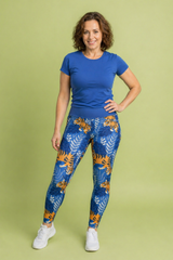 Blue Tiger Women's Activewear Leggings