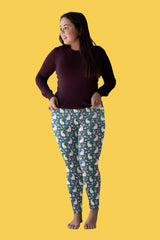 Bunnies & Flowers Women's Activewear Leggings