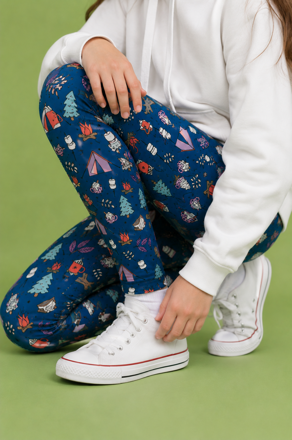 Camping Children's Active Leggings