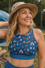 Camping Sports Bra