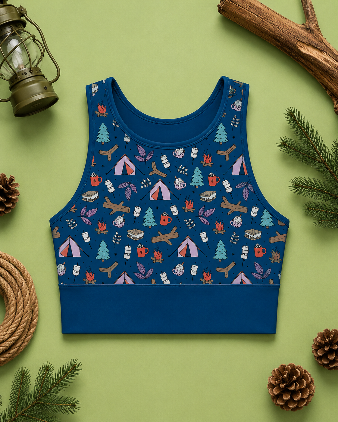 Camping Sports Bra