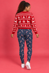 Candy Canes Women's Activewear Leggings