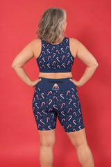 Candy Canes Women's Active Shorts