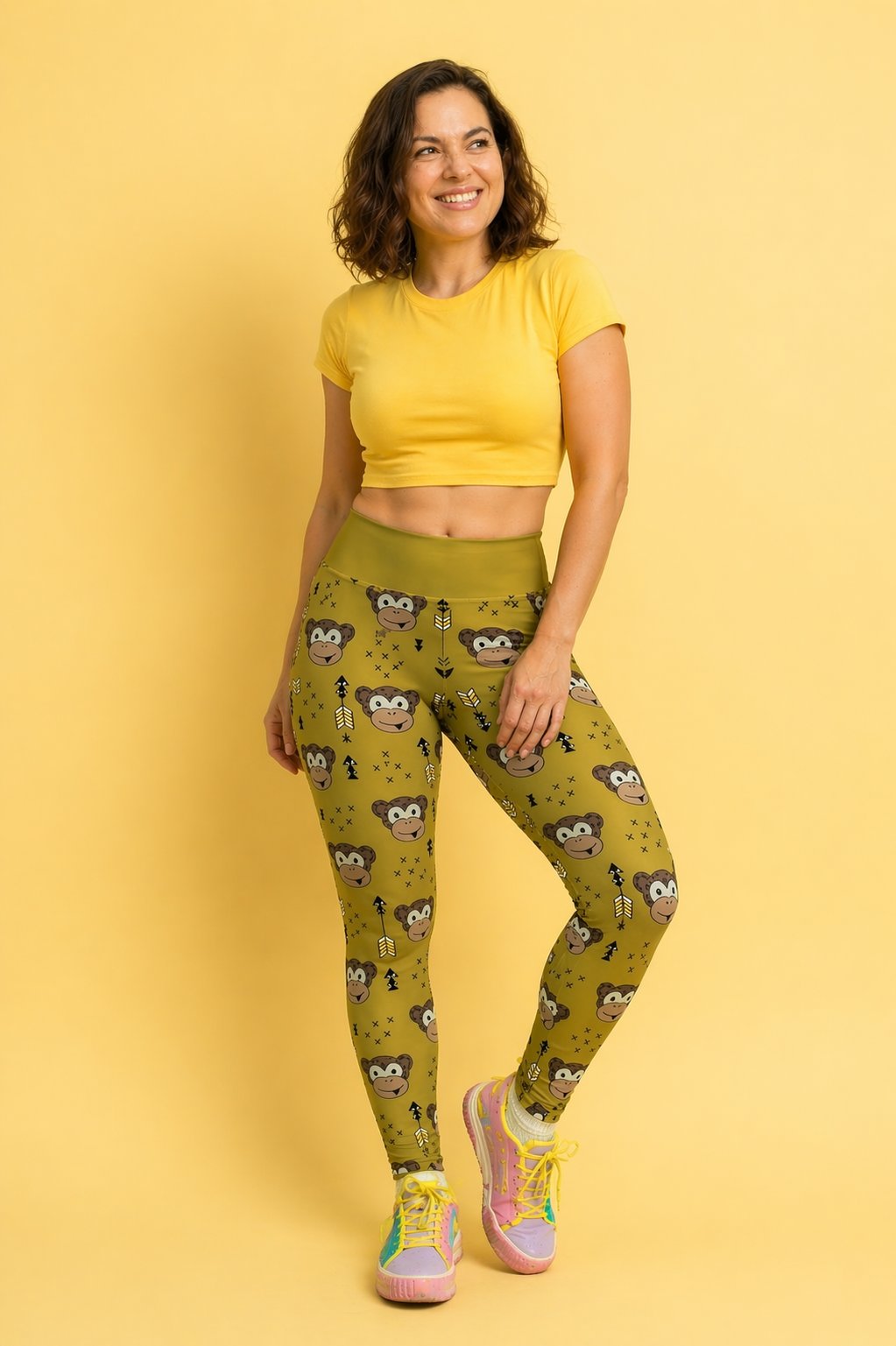 Cheeky Monkey Women's Activewear Leggings