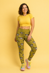 Cheeky Monkey Women's Activewear Leggings