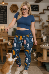 Cheeky Cats Women's Activewear Leggings