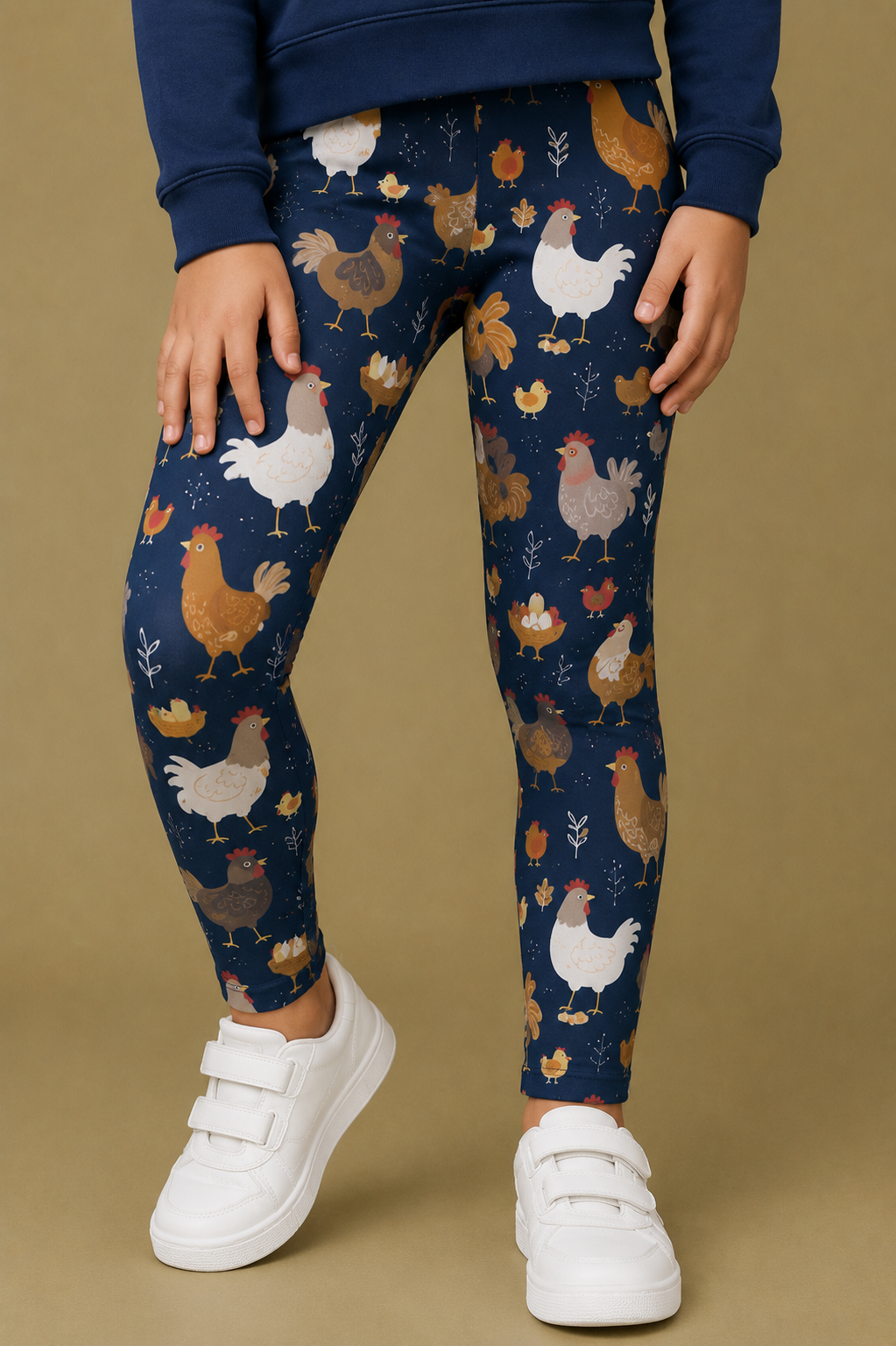 Chickens Children's Active Leggings