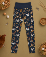 Chickens Children's Active Leggings