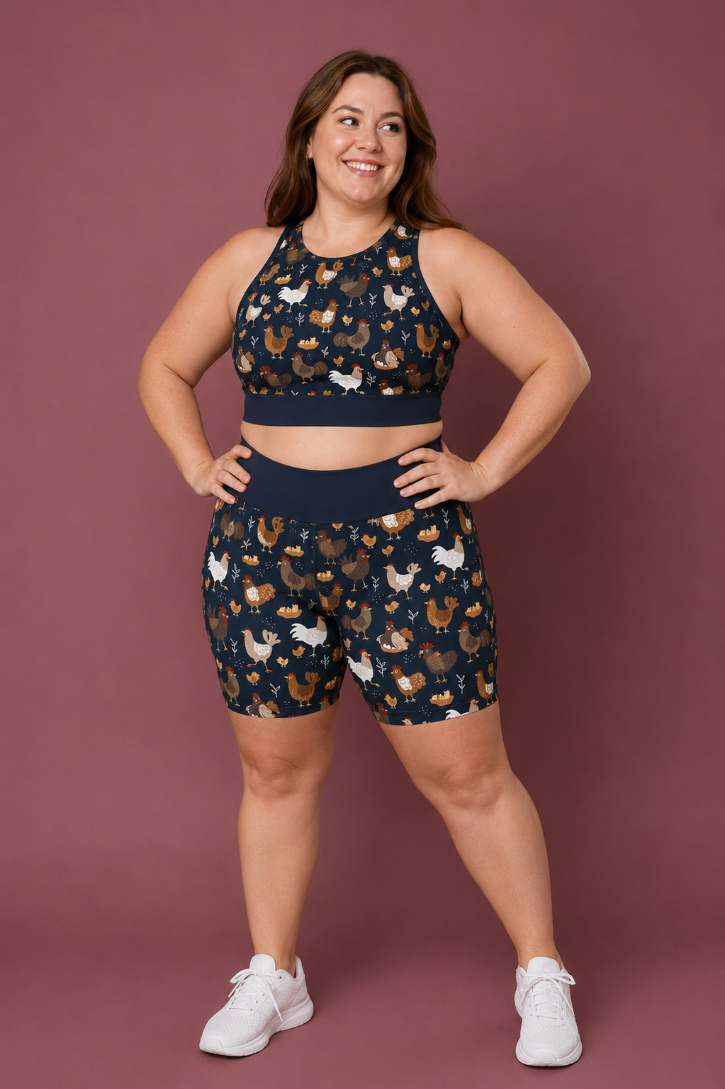 Chickens Sports Bra